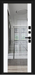 Дверь Браво Эво/SBlack Black Shell-Wotan Oak/White Silk DIS007556 фото