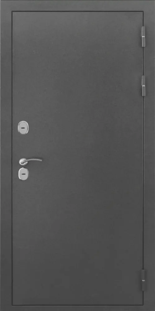Дверь ДвериПРО L-Термо серебро ФЛ-701 (10мм, дуб шоколад) DPRO193001