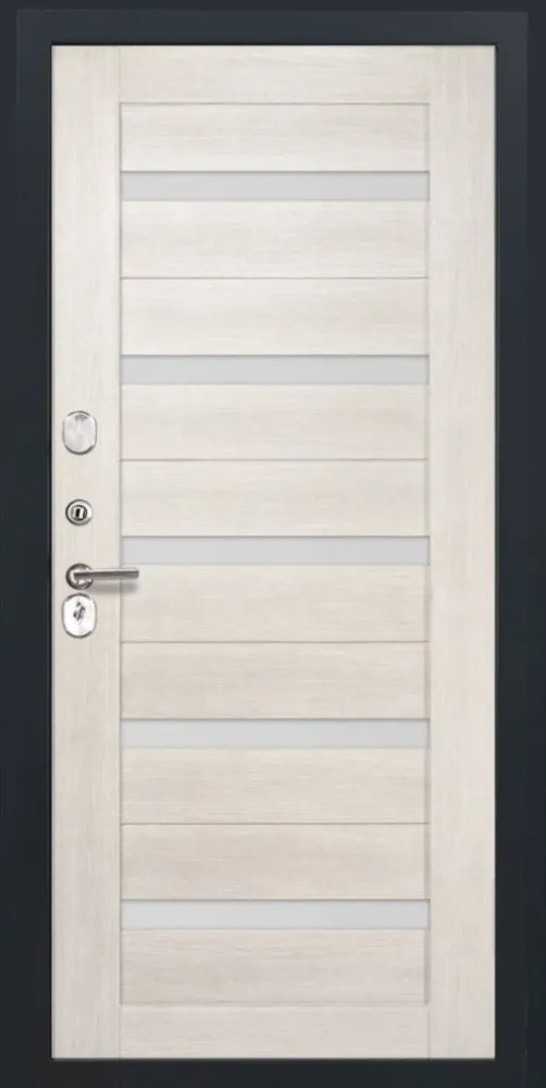 Товар Дверь ДвериПРО Д-68 СБ-1 (ст. белое, 16мм, Беленый дуб) DPRO226378